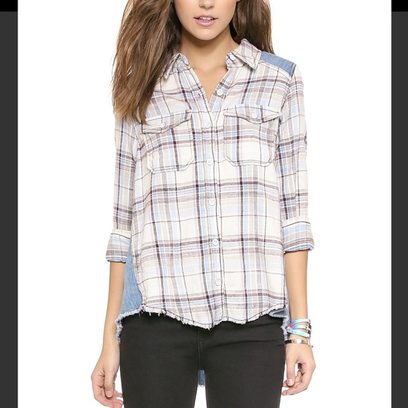 Free People Tops - Free People Road Trip Getaway Top Swan Combo-M